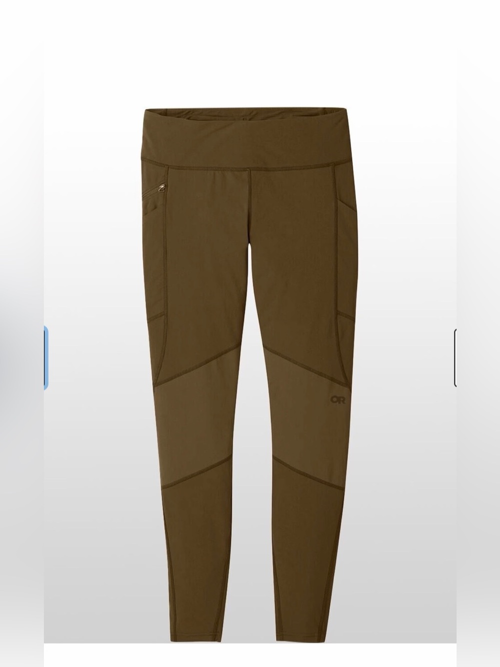 Outdoor Research Ferrosi Leggings. Tan/green. Hiking. Camping. Rugged. UPF 50. S